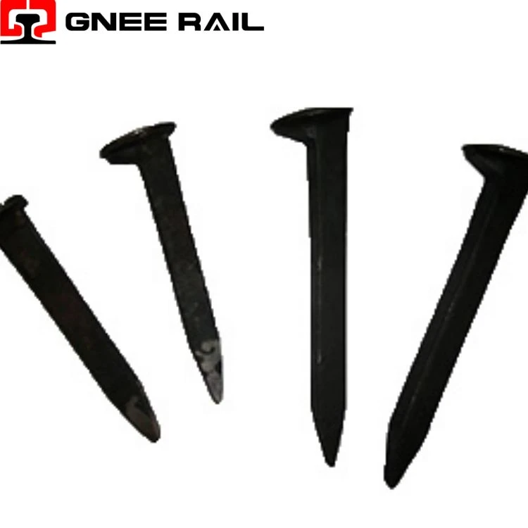 Aub spikes rau kev tsheb ciav hlau fastening